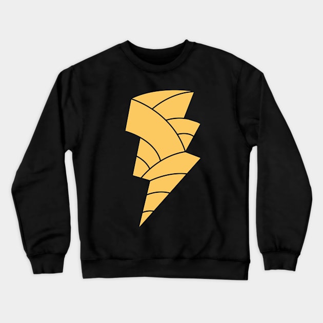 BLACK ADAM Crewneck Sweatshirt by seventhirtytwo